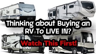 Thinking About FullTime Living in an RV WATCH THIS FIRST [upl. by Sterne]