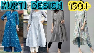 150 New Kurti Design  Kurti Design  Kurti Design 2023 [upl. by Hayn]