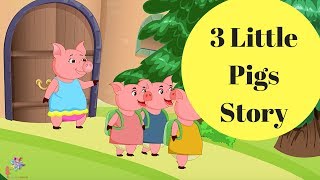 STORY TIME 3 Little Pigs I Creative Minds Preschool [upl. by Kenison]