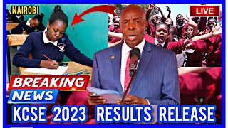 KCSE 2023 RESULTS RELEASE DATE KNEC CLARIFIES  KCSE 2023  EZEKIEL MACHOGU  KCSE 2023 RSSULTS [upl. by Llenroc]