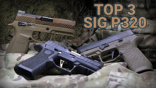 Comparing 3 of the Top Sig P320 Variants [upl. by Angy637]