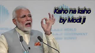 Kaho na Kaho by Modi ji Emraan HashmiCover songAI [upl. by Liakim74]