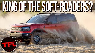 Bronco Sport vs RAV4 vs Renegade vs Crosstrek Which Of These quotSoft Roadersquot Is Best OFFRoad [upl. by Kevan]