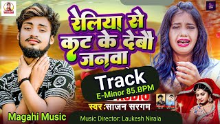 Sajan Sargam Ke Gana Reliya Me Kat Ke Debau Janwa Jhumta Music Track Sad Music [upl. by Asamot412]