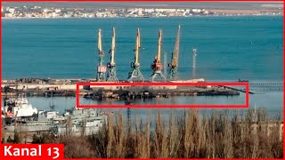 Some 74 sailors were killed and 27 wounded on Russias destroyed Novocherkassk ship [upl. by Airpal]