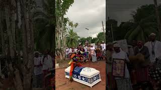 Ekpe Sacred Moments at a Members Funeral ❤😢🙏 arochukwu entertainment RIP [upl. by Ahsekram]