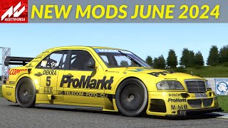 NEW FREE JUNE 2024 Mods  Assetto Corsa  Download Links [upl. by Sillig]