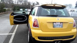 2008 MINI Cooper S Mellow Yellow  Stock V7684A  Walk around [upl. by Atinus257]