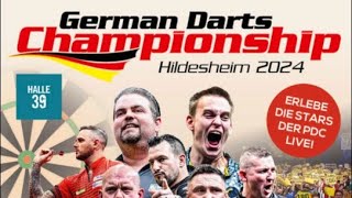 PDC 2024 German Darts Championship Day 1 afternoon session live scoreboard [upl. by Ambrogio]