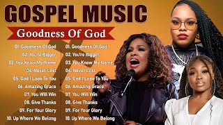 GOSPEL  LYRICS Gospel Songs of All Time  The Best Gospel Music  Cece WinansTasha Cobbs Sinach [upl. by Klingel]