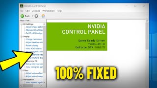 Nvidia Control Panel Not Opening in Windows 11  10  8  7  How To Fix Problem Nvidia Wont Open ✅ [upl. by Ytissahc]