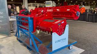 Subsoil Mulcher CONETEKS On Exhibition Equip Exposition In Louisville Kentucky USA [upl. by Wight]