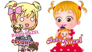 Baby Hazel Gets Grounded Cast Meet Their Baby Hazel Game Versions [upl. by Sualakcin264]