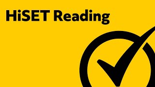 Best HiSET Reading Study Guide [upl. by Lurleen]