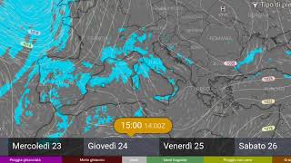 METEO  ARRIVA LA NEVE ABBONDANTISSIMA IN PIANURA QUESTA È LA DATA CONFERMATA [upl. by Asenej]