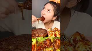 🍗🍔Tasty food eating asmar😋🥦Food short🤤 food asmar spicy mukbang chicken [upl. by Yasdnyl]