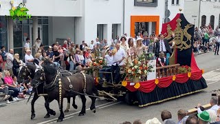 Montag  Kinder und Heimatfest Laupeim Heimatfestmontag 2024 in HD 1080p [upl. by Ellitnahc]