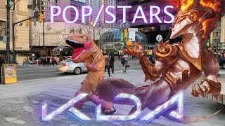 【AURELION SOL KPOP IN PUBLIC CHALLENGE】  KDA  POPSTARS DANCE COVER [upl. by Pontus]