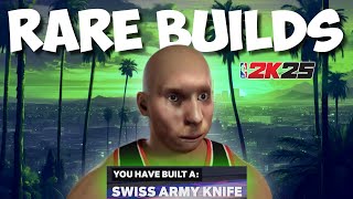 5 RARE quotHard to Findquot BUILDS in NBA 2k25 [upl. by Flinn]