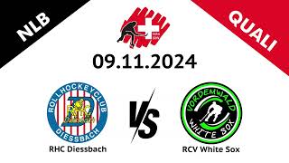 Highlights Rollhockey NLB  RHC Diessbach II vs RCV White Sox [upl. by Kenwrick257]