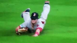 Red Sox  Astros Game ALCS Game Ending Catch [upl. by Marola961]