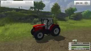 MasseyFerguson 6480 tractor drives with full speed [upl. by Eva]