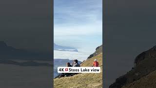 4K🇨🇭Stoos Lake view travel mountains swissmountain swissalps [upl. by Guenna]