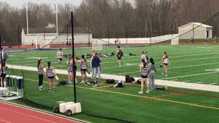 WMC vs Randolph Dual Meet 42024  Boys 4x400 [upl. by Hosbein]