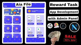 🤑 High Quality Task Earning App Development  Earning App Aia File kodularniotronandroidbuilderaia [upl. by Linders]