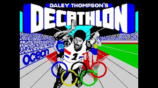 Daley Thompsons Decathlon Review for the Sinclair ZX Spectrum by John Gage [upl. by Yesac205]