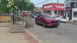 Exploring Wolfville NS on Canada Day Surprise Interview [upl. by Reynold]