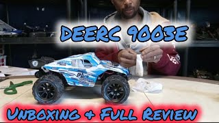 DEERC 9003E 114 RC Truck  Unboxing amp Full Review [upl. by Eveneg]