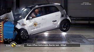 2019 Smart EQ Forfour Crash Test  4 Stars Safety Ratings ★★★★ [upl. by Einnal]