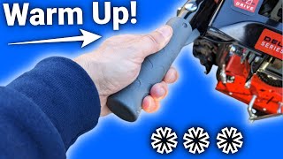 Snow Blower Heated Grip Installation Highlights [upl. by Dwyer]