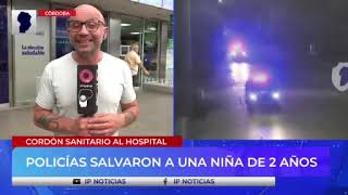 Policías le salvaron la vida a una nena de 2 años [upl. by Aihsram273]