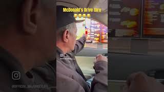 McDonald’s drive thru 😂😂😂😂😂 funny shorts video mcdonalds drivethru [upl. by Vargas]