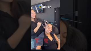 White hair stylist attacked for being white [upl. by Ailecara761]