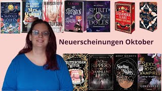 Neuerscheinungen Oktober 2023  über 50 Bücher auf meine Liste [upl. by Terris]