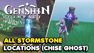 All Stormstone Locations In Genshin Impact Chise Ghost Guide [upl. by Nic]