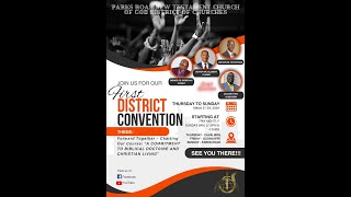 FIRST DISTRICT CONVENTION [upl. by Yorgo570]