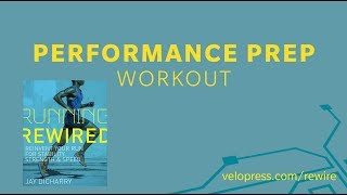 Jay Dicharrys RUNNING REWIRED Workout Performance Prep [upl. by Azzil]