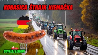 Kobasica štrajk Njemačka 🌭 [upl. by Marucci]