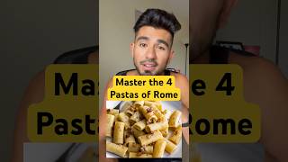 Italy Food Explained Rome’s Iconic Pastas italy italianfood [upl. by Bourke]