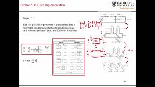 L54 RF Filter Design using Microstrips [upl. by Remington795]