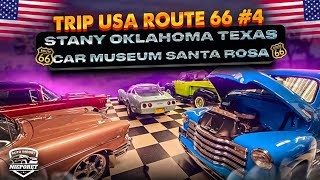 ROUTE 66 4 TEXAS ✅️ OKLAHOMA ✅️ SANTA ROSA ✅️ CAR MUSEUM ✅️ [upl. by Aeslehc782]