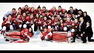 20140221Canada Vs USA Womens HockeyGold Medal Game Sochi Olympics [upl. by Atiuqet758]