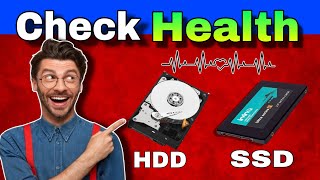 Check Hardware disk amp SSD health for freessdhealth [upl. by Anelim]