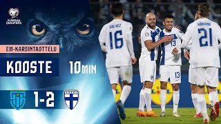 Huuhkajat Highlights 10 min  San Marino–Suomi 1–2  UEFA EURO 2024 karsinnat  20112023 [upl. by Kauffmann427]