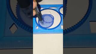 Spirograph drawing  spirograph drawing pattern relaxing shorts plz subscribe 🙏🏼 [upl. by Cale619]