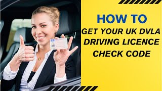 How to get your UK driving licence DVLA check code  BeeFreecouk [upl. by Veta490]